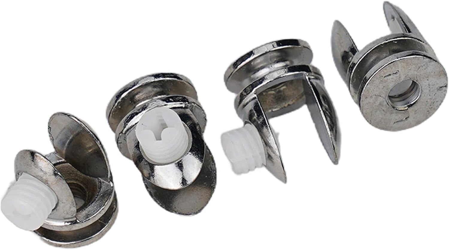 Adjustable Glass Shelf Clips Zinc Alloy Glass Brackets 5mm To 8mm Glass Holders Bathroom Shower Shelf Supports Kitchen Glass Rack Clamps Silver Tone Fasteners