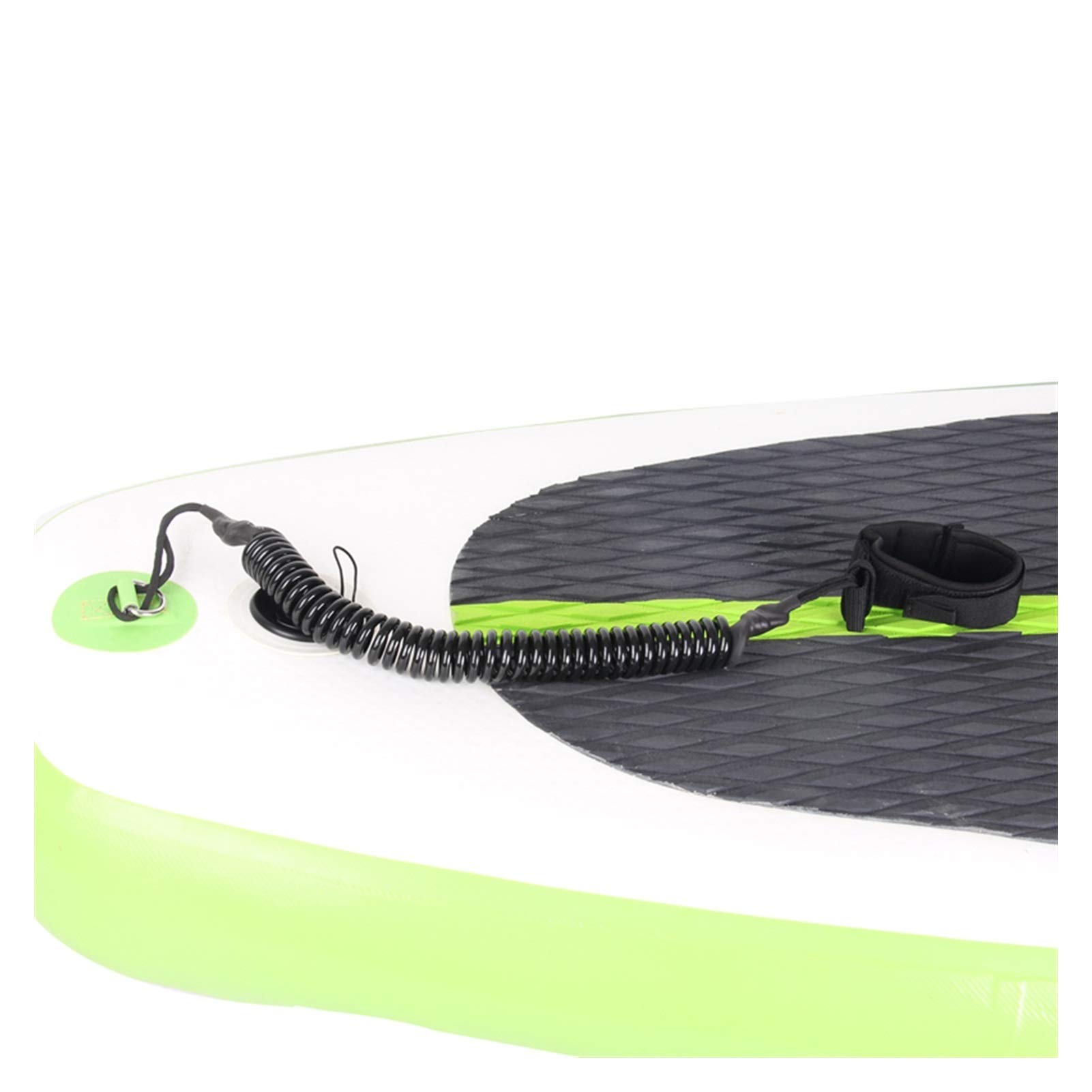 Surf Leine 10FT Surfbrettleine Stehen Sie Oben Paddelplatinenleine mit Knöchelschnur Surfen Beinseil SUP Leash.