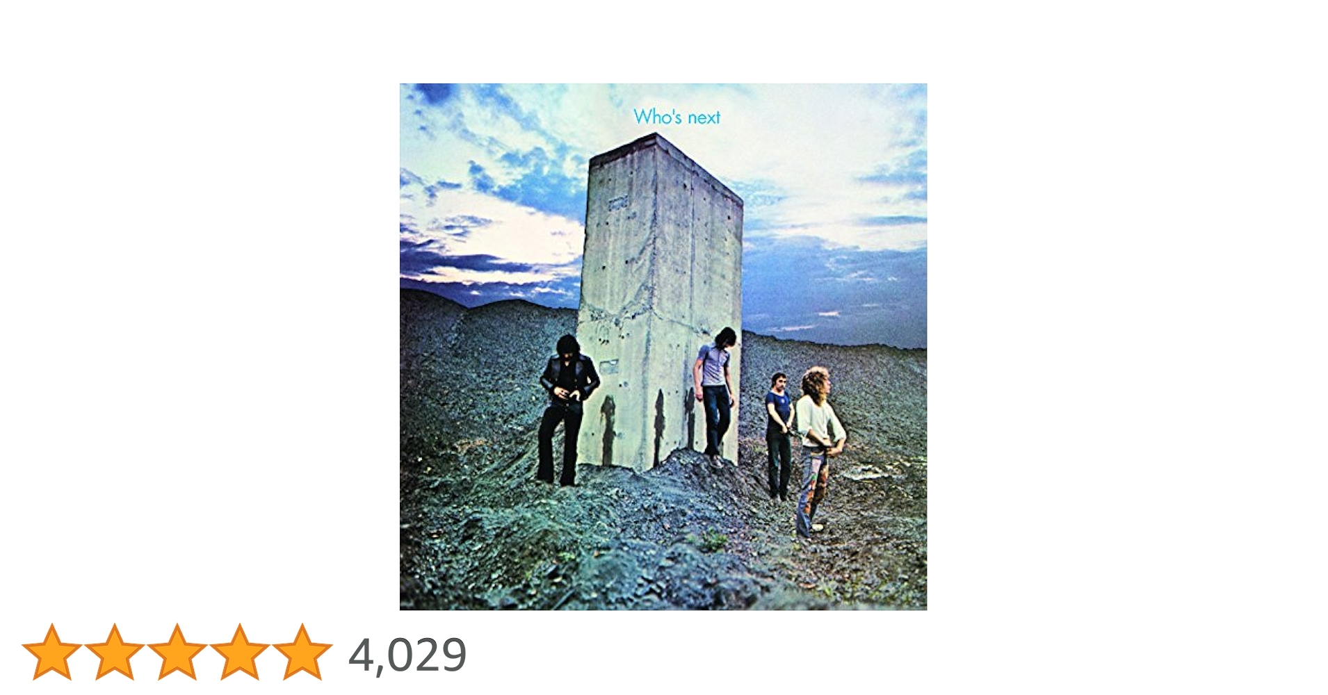 US LP★THE WHO/Who's Next カラーバンドラベル US LP☆THE WHO/Who's Next カラーバンドラベル US LP☆THE WHO