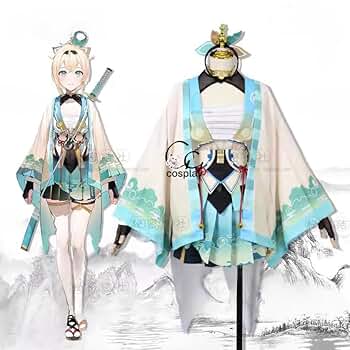 mo　vtuber 風真いろは　コスプレ衣装　ホロライブ　フルセット Amazon.co.jp: [1767] Vtuber 風真いろは コスプレ衣装