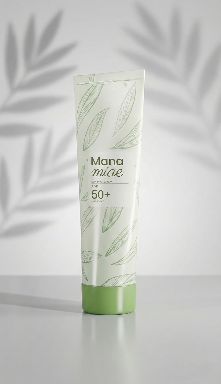 manamiac Green Tea Sunscreen SPF 50+ Broad Spectrum UVA/UVB - 50ml | No White Cast | For Oily, Combination, Acne Prone Skin - Review, Price and Buying Guide