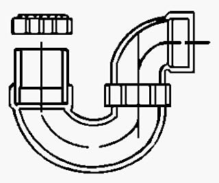 Charlotte Pipe Schedule 40 1-1/2 in. Hub x 1-1/2 in. Dia. Slip PVC P-Trap with Union