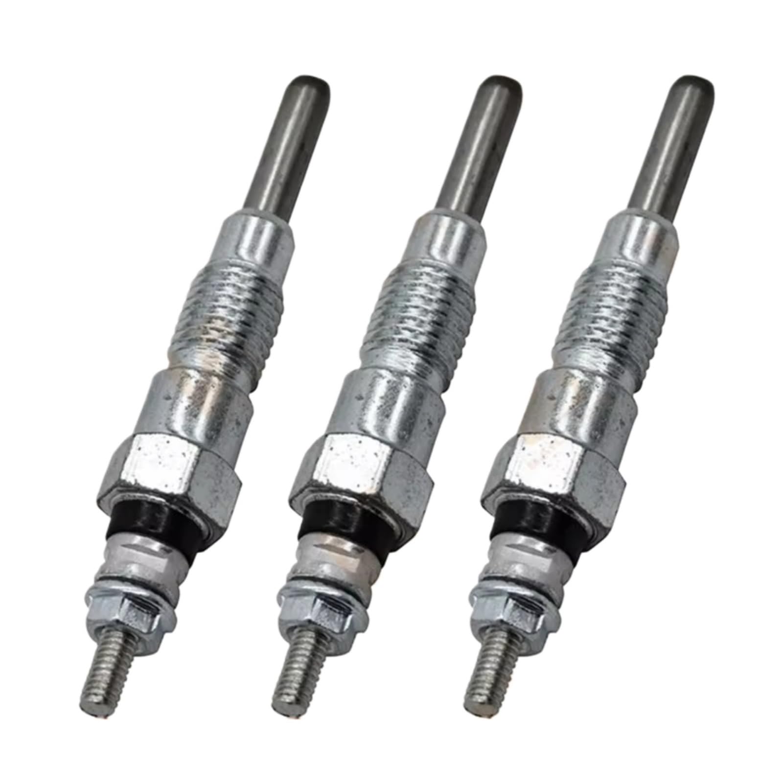 Compatibile con Kubota D650 D750 D850 D950 D1102 D1302 1595165510 1595165512 Pezzi Di Ricambio Motore 3 Pezzi Candeletta 15951-65510 10mm preriscaldamento spine