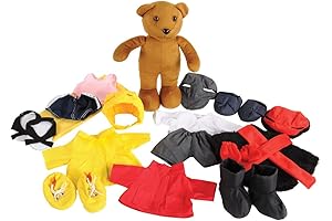 Kaplan Early Learning Weather Bear Set with Clothes: Teach & Dress Up...