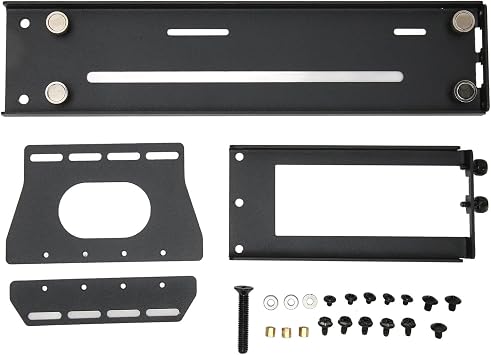 GPU Support Bracket, Vertical GPU Mount PCI E 3.0 X16 Graphics Card VGA Support Bracket Holder with Pretty Lighting, Adjustable Bracket for ATX PC Case 26 * 6.2 * 12.8 cm