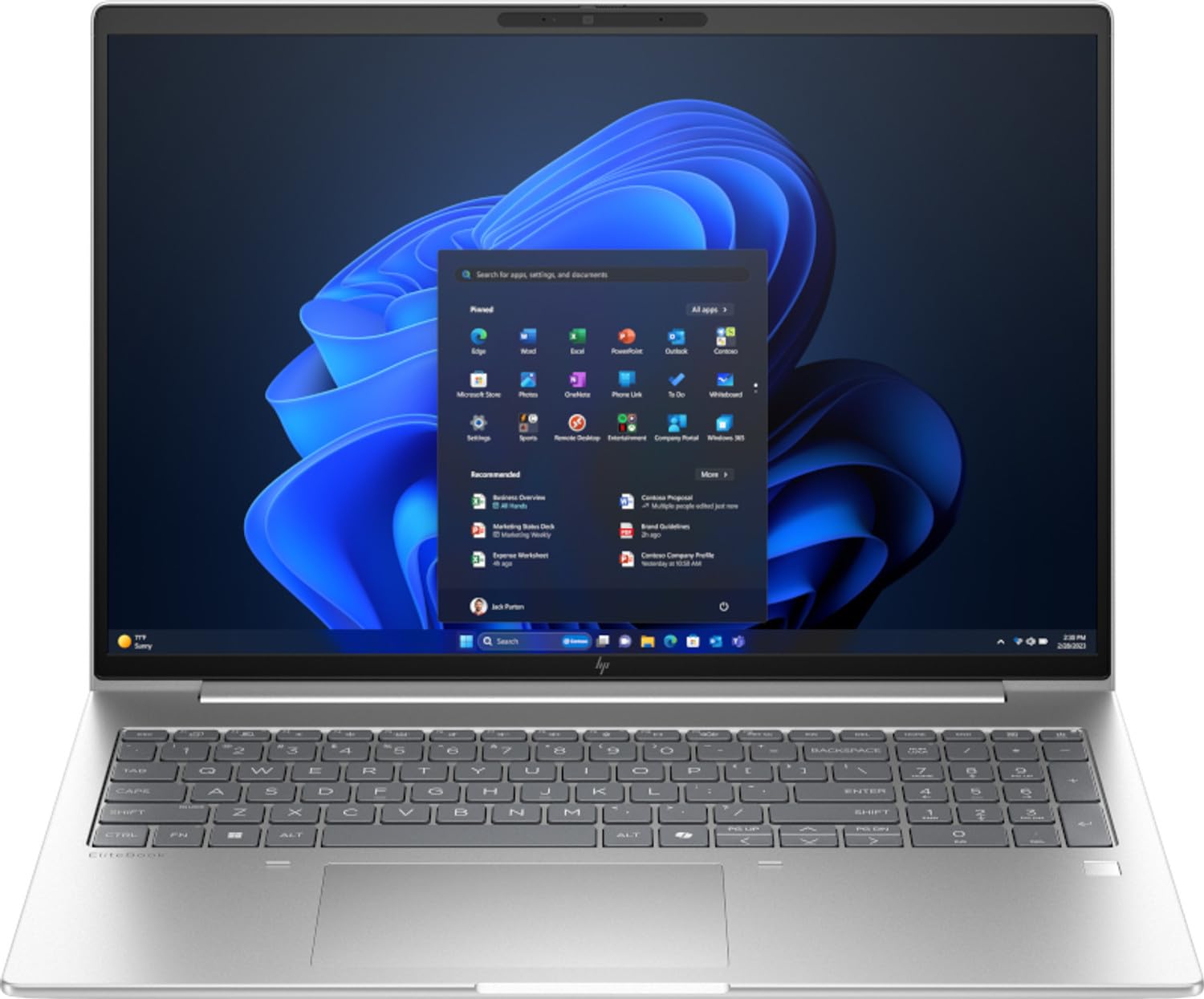 HEWLETT PACKARD HP EliteBook 6 G1iR | Display da 16" 1920 x 1200 | Intel Core 5-120U | 64GB RAM | 256GB SSD | Windows 11 Pro Notebook Laptop | 1 anno di garanzia (ricondizionato)