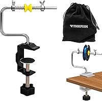 Vista 9 de THKFISH Carrete de línea de pesca Bobinador de línea de pesca Carrete de pesca Accesorios de pesca Ajustable Estable Portátil Carrete de línea