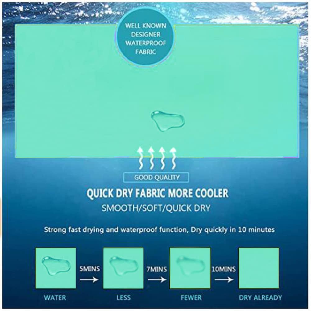 Beach Shorts Swim Trunks Quick Dry Men's Bathing Suit with Mesh Lining/Side Pockets - Image 5