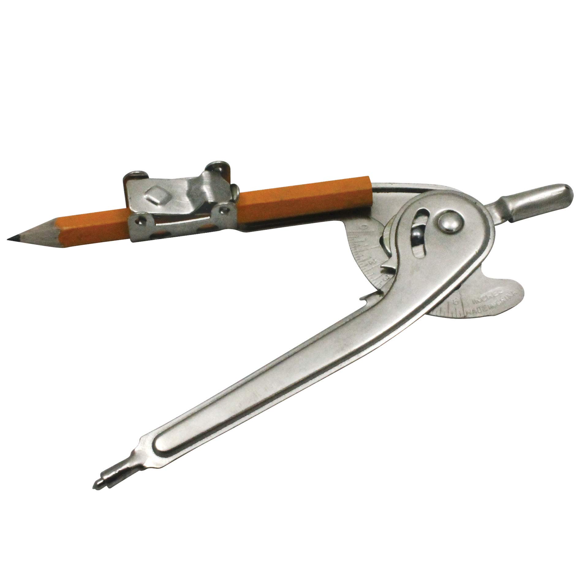 Charles Leonard Ball Bearing Compass With Safety Pointed Tip, Up To 12 Inch Diameter, 12-Pack (77365)