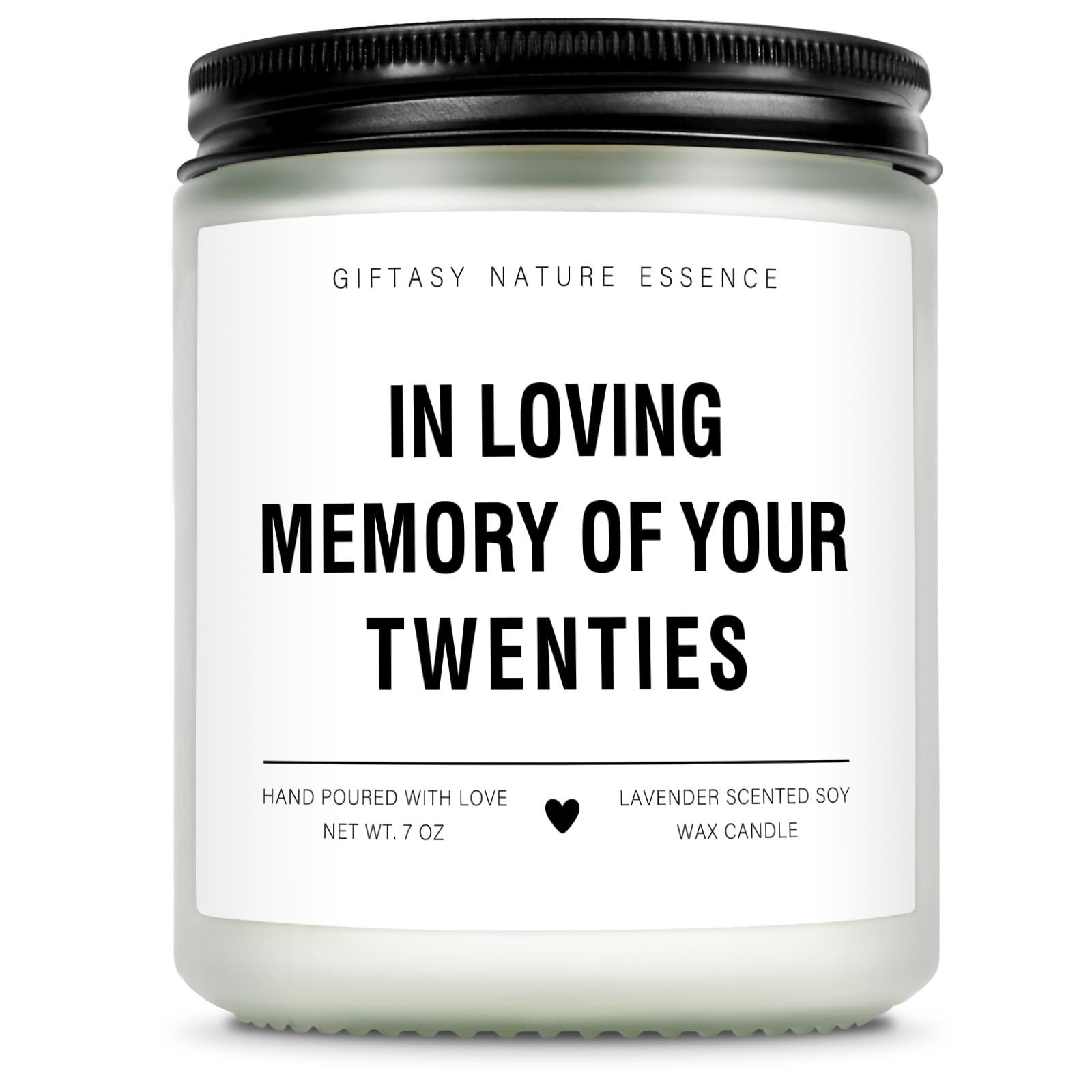 Giftasy Funny 30th Birthday Gifts for Men - Handmade Lavender Candle - 30 Year Old Birthday Gifts for Men Husband Brother Friend Uncle Boyfriend Colleague, Happy 30th Gift Ideas — image 1