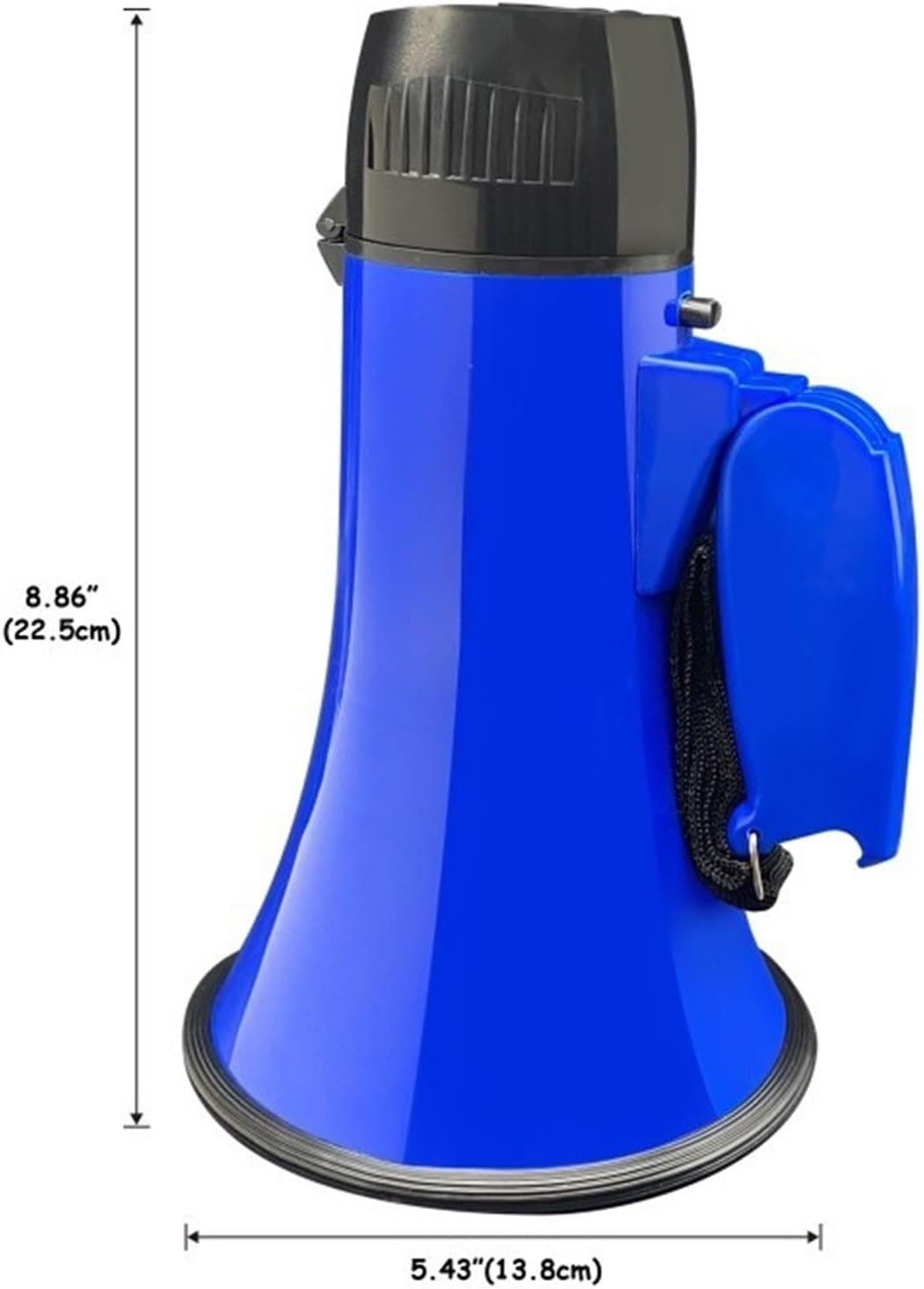 Megaphone Loud Hailer Portable Megaphones Foldable Handheld Megaphone Voice Amplifier Bullhorn Speaker Loud Volume Megaphone for Sport