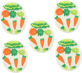 Ipetboom Tapete De Alimentação Para Hamster 5 Peças Almofada Para Cheirar Animais De Estimação Tapete De Alimentação De Hamster Tapete De Alimentação De Cães Pequenos Brinquedos De