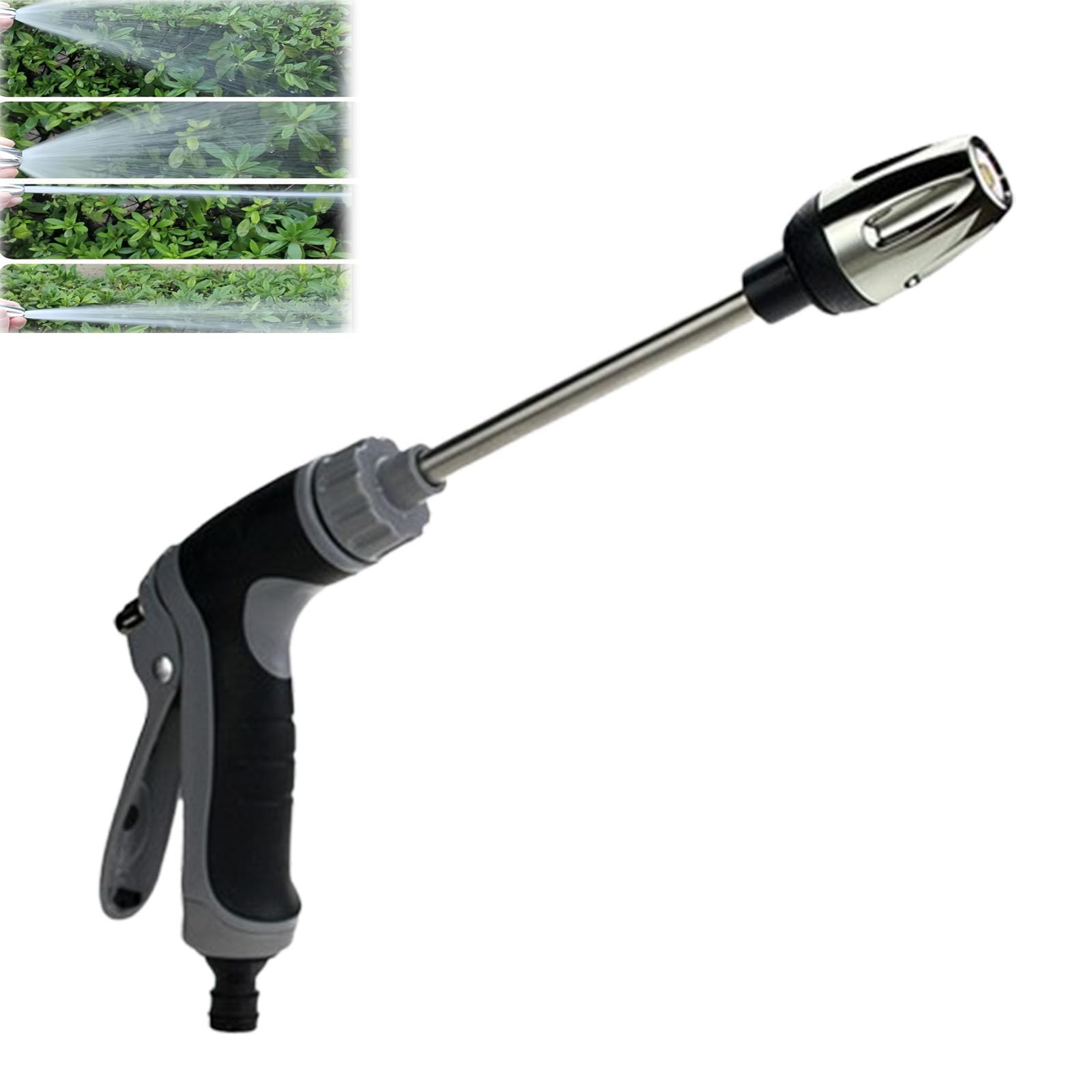 Aquoxis Pressure Washer– 15x More Powerful Than Hoses, Durable Stainless Steel, Universal Compatibility, 360° Rotating for Three Spray Modes with Foam Pot (with Foam Pot + Metal 3 Connector) — view 9