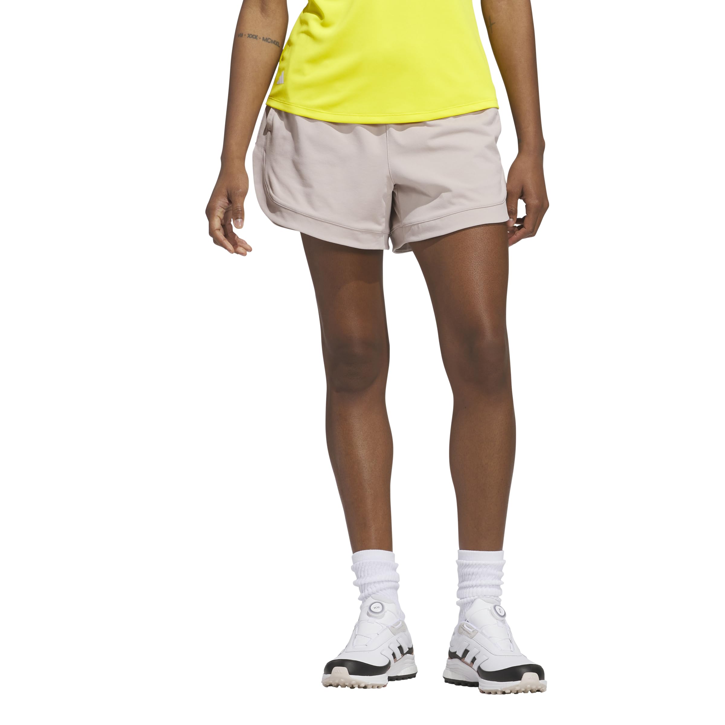 adidas Women's Beyond Short Golf, Wonder Taupe, XL