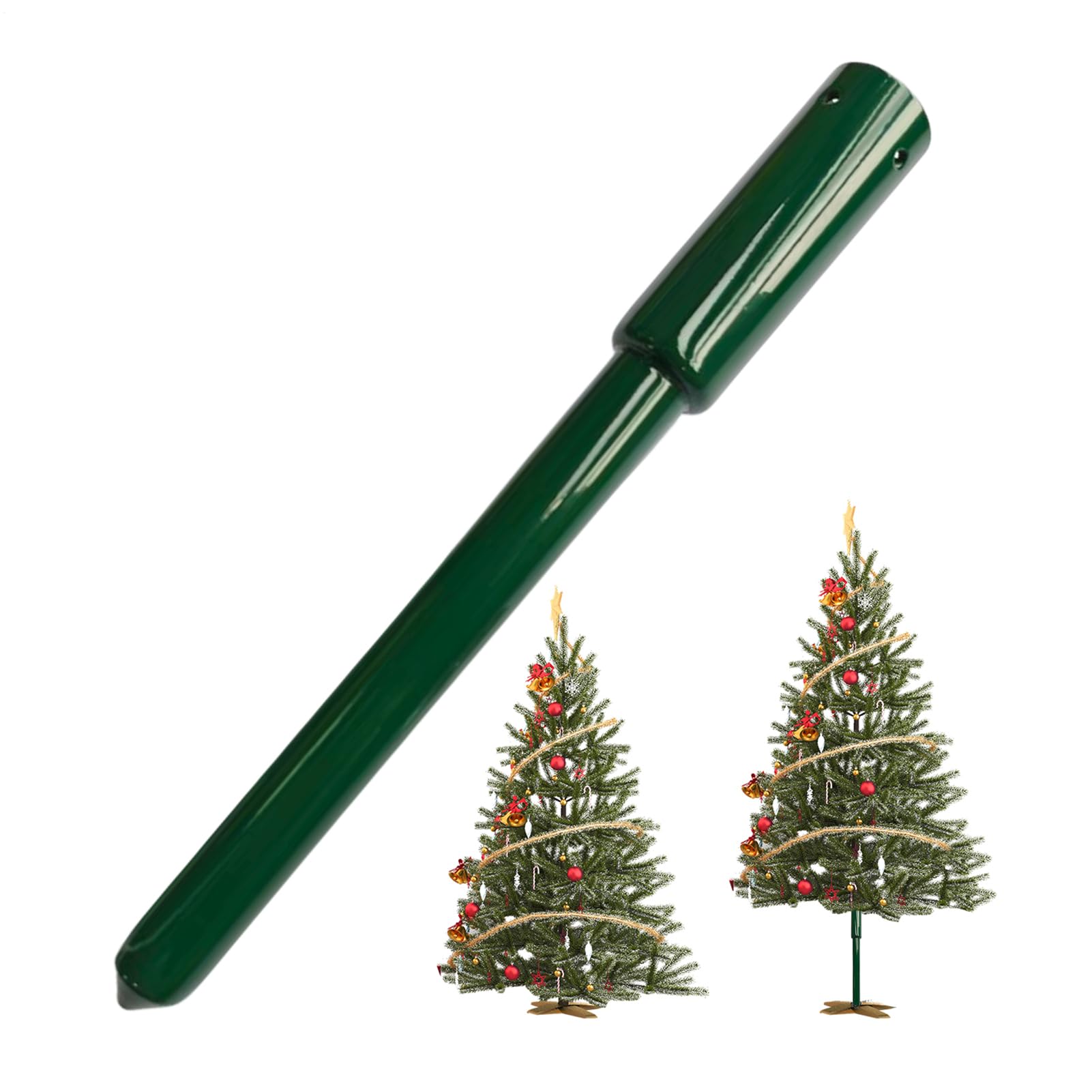 Soporte para Árbol de Navidad Metálico Base Decorativa de Interior para Salón y Pasillo