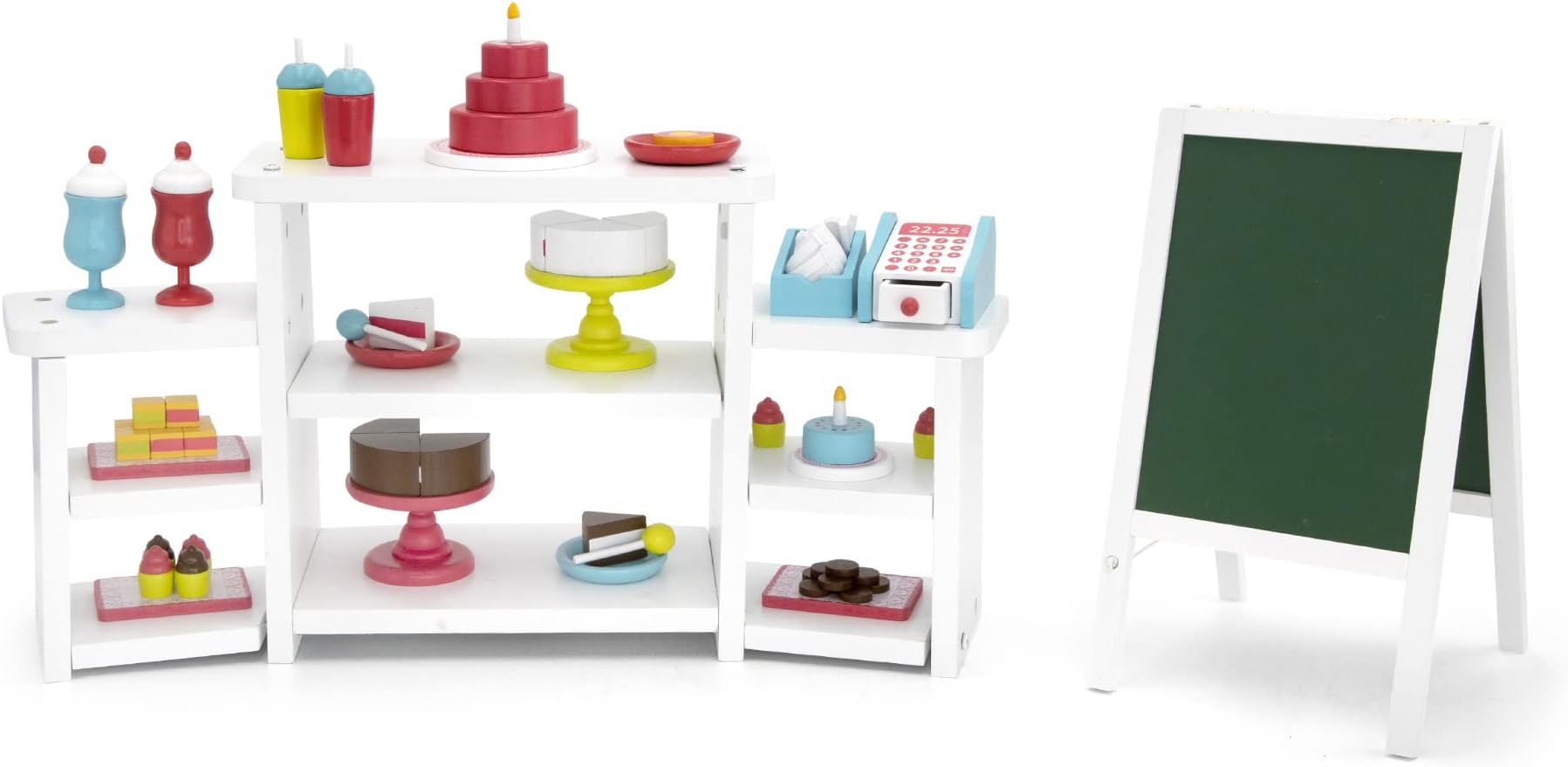 Playtime by Eimmie Doll Food & Bakery Set - Doll Accessories - Bakery Toys for 18 Inch Doll