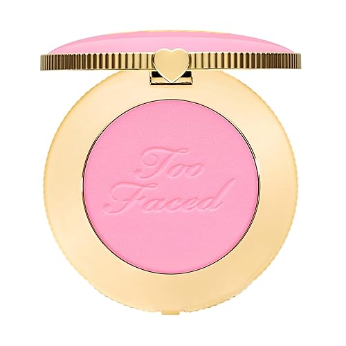 Too Faced Cloud Crush Blurring Blush | Velvety, Blendable, High Pigment Powder Blush for Cheeks, 0.17 Ounce - 01 Candy Clouds (Cool Soft Pink)