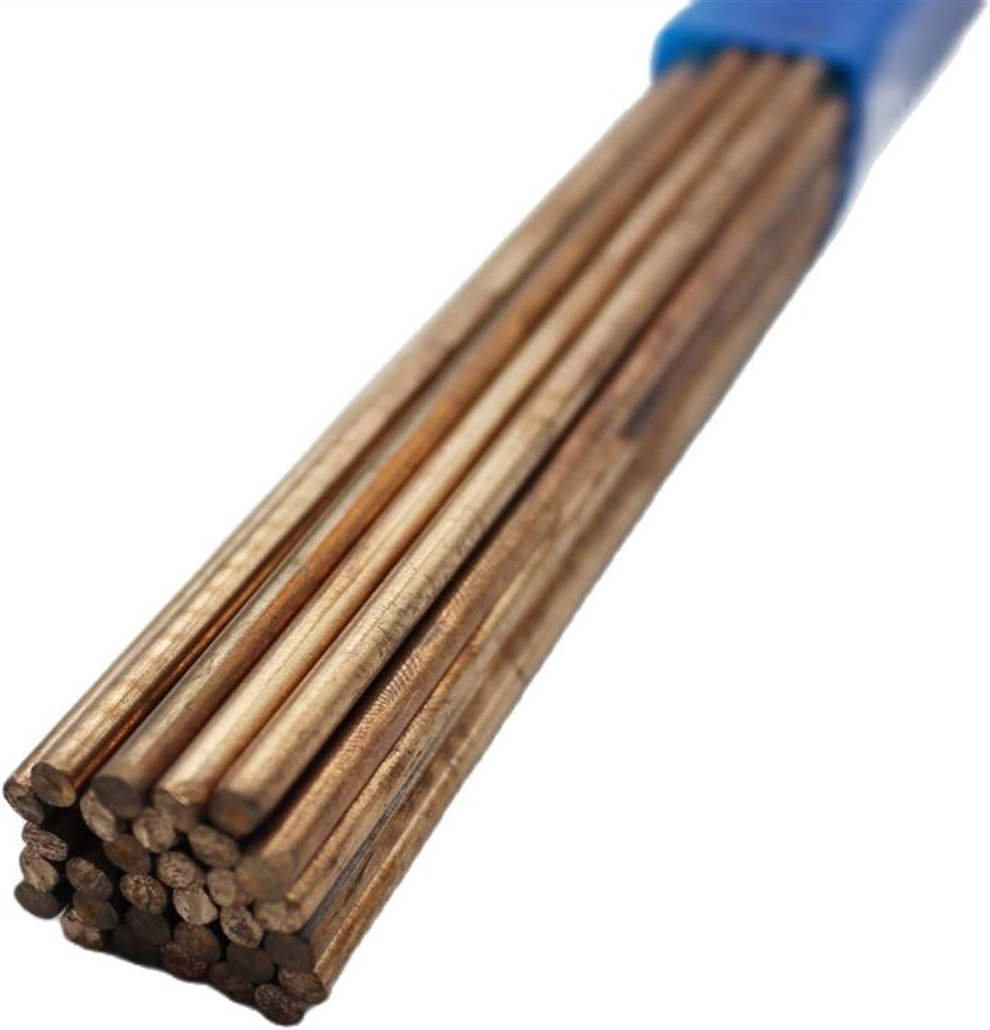 Copper Brass Phosphor Aluminum Bronze Welding Rods - Low Splatter, High erosion Resistance(2mmx250mm)