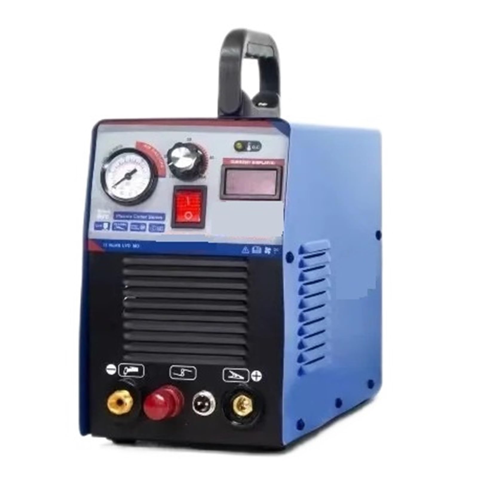 Qaxrzcucd One Color Cnc Plasma Cutter Machine Dual Voltage Cutting Air Inverter Non-Touch Easy To Cut, Powerful Operation