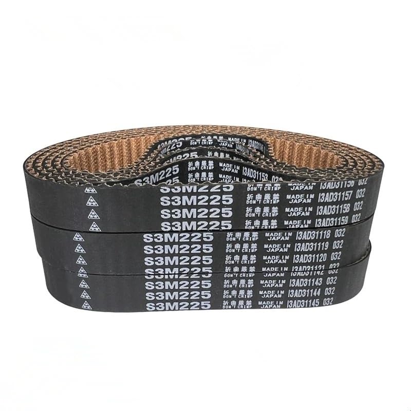 S3M1005 S3M1014 S3M1035 S3M1050 S3M1080 Super Belt Motor Tools Sander Treadmill Pulley Circular Teeth Rubber Belt(S3M1035,1PC_3MM)
