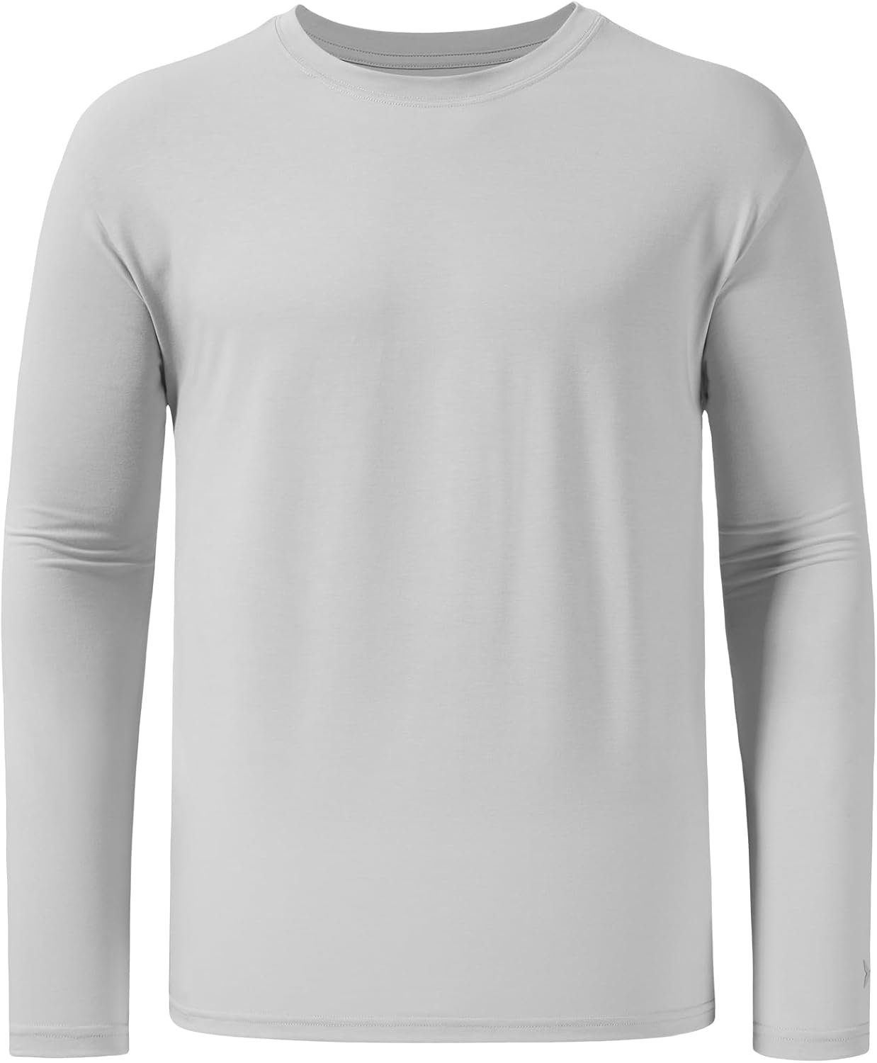 BASSDASH Men's Ultra Soft Cotton Blend UPF 50+ Long Sleeve Fishing Shirt UV Sun Protection Casual Performance Tee - Image 5