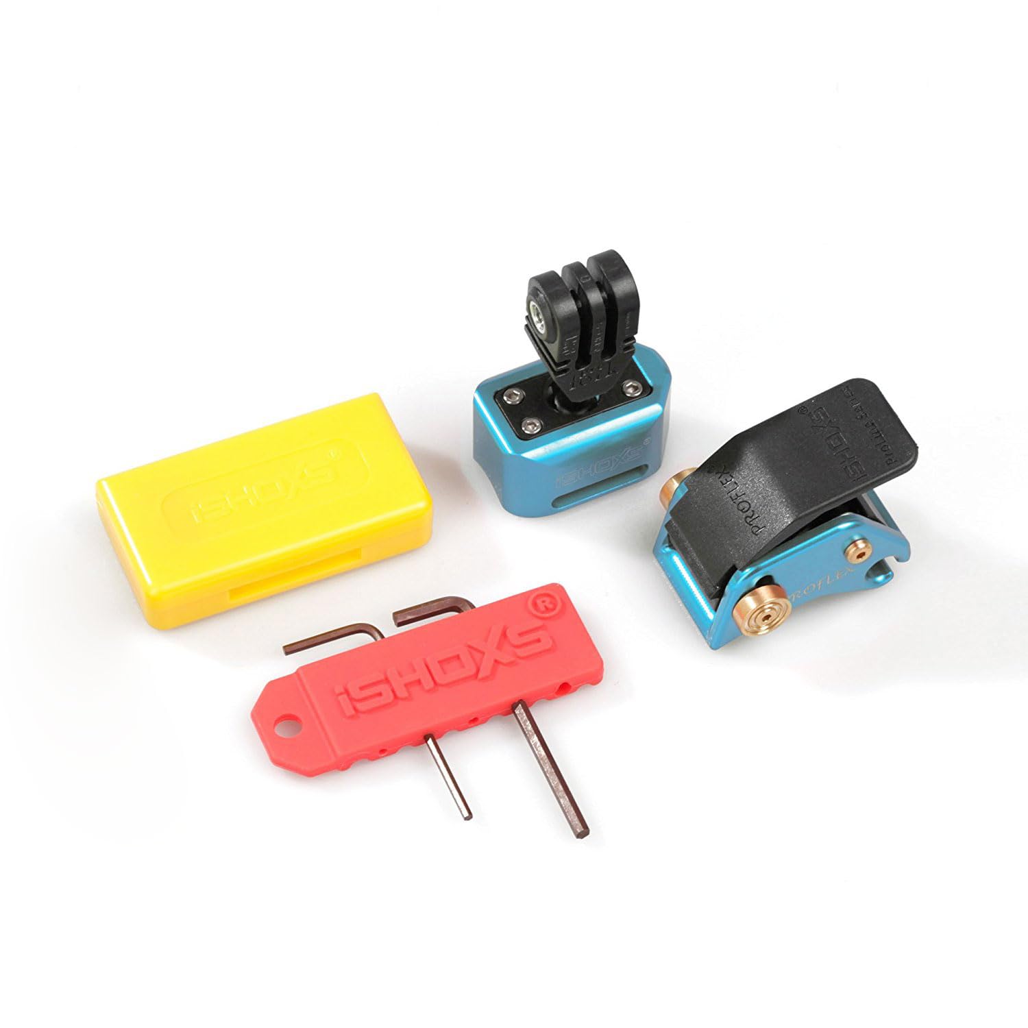 Supporto per cintura Proflex con funzione di sgancio rapido, supporto in alluminio altamente flessibile, adatto per GoPro e sport o action cam compatibili