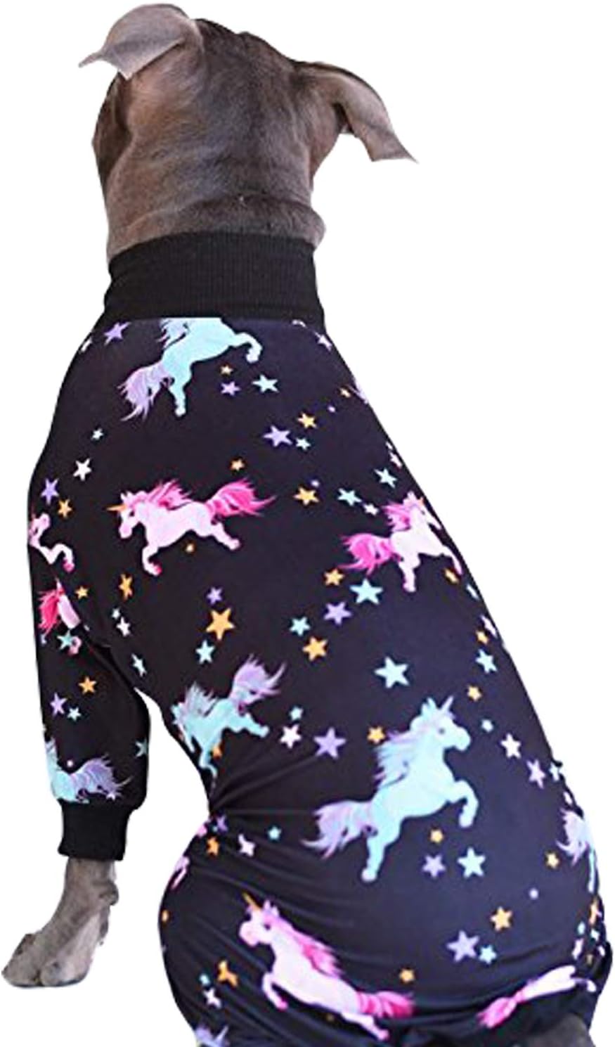 Tooth and Honey Pit Bull Pajamas/Unicorn Dog Pajamas/Lightweight