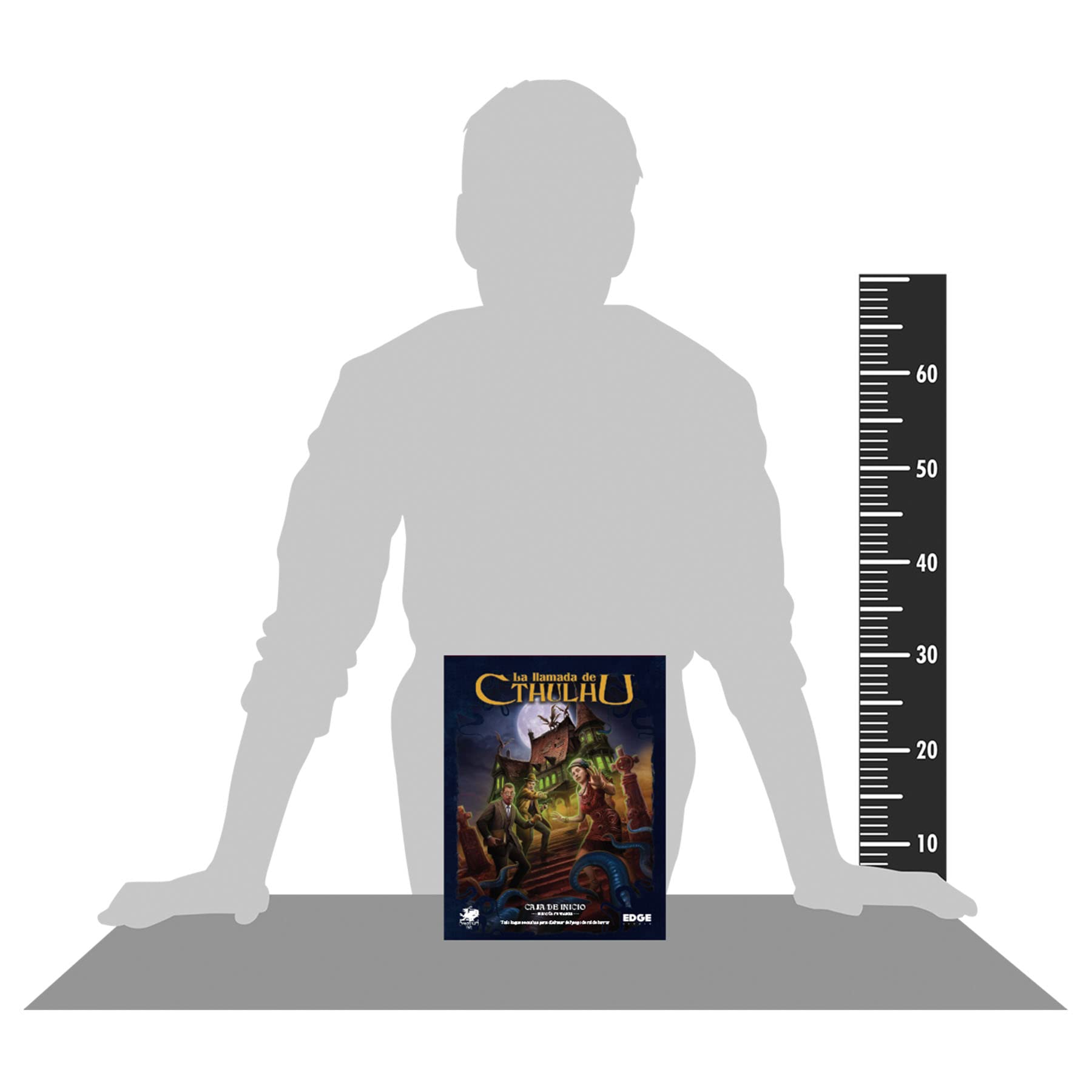Edge Studio | Caja de inicio: La llamada de Cthulhu Edición revisada | Juego de Rol de Investigación y Terror | A Partir de 12 Años | De 2 a 6 Jugadores | 30-120 Minutos por Partida | Español