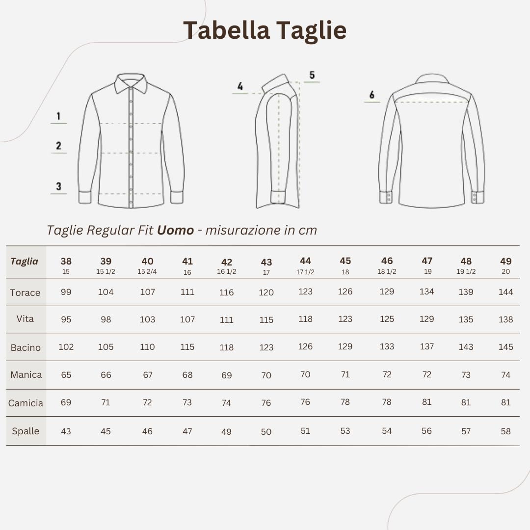 Camicia Uomo Righe, Collo Francese in Cotone Popeline, Rigata Custom Fit, Camicie Uomo in Cotone di qualità Superiore, Artigianale - Sartoria Napoletana