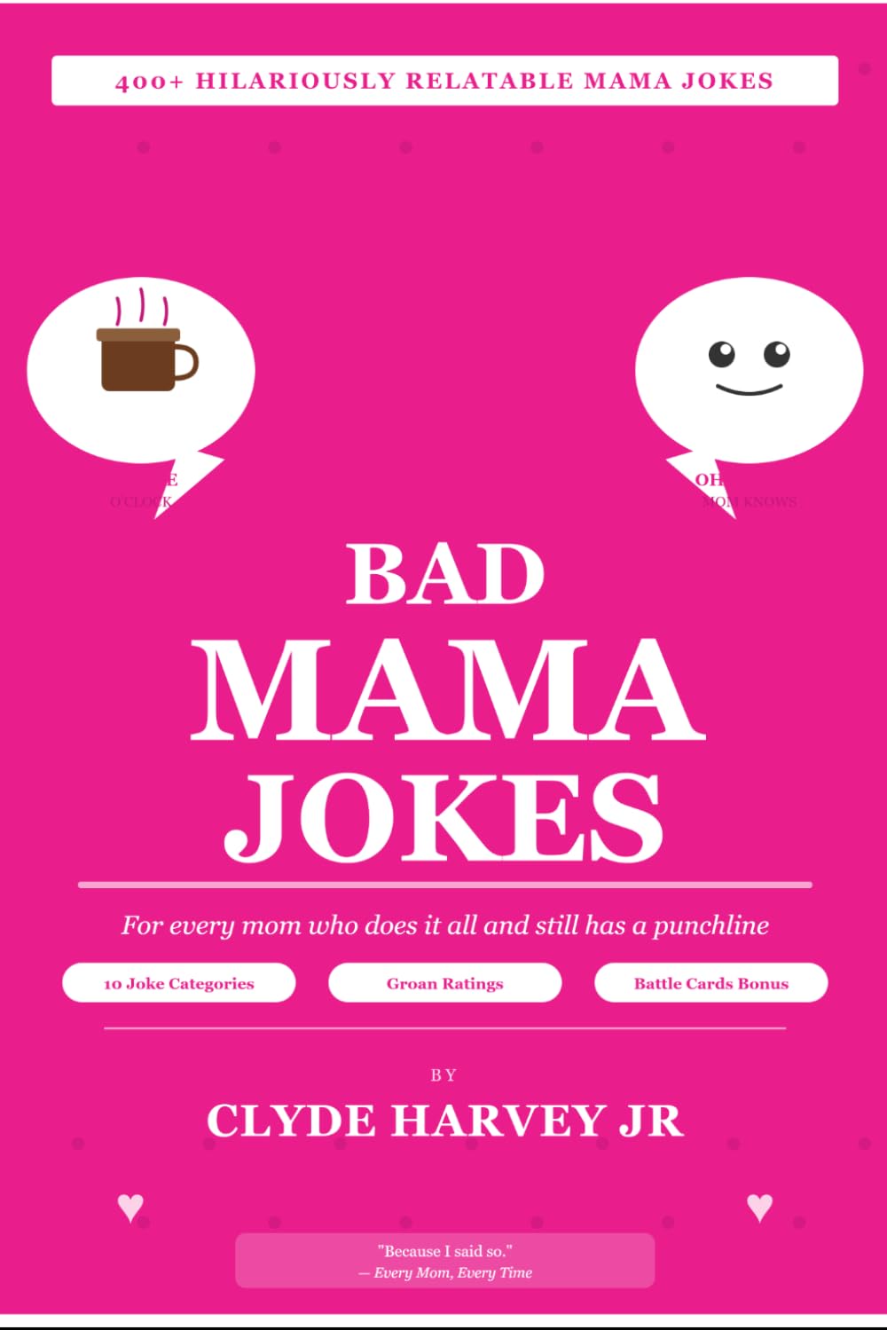 Bad Mama Jokes: 400+ Hilariously Relatable, Sarcastic, Warm, and Completely Unstoppable Jokes for Every Mom