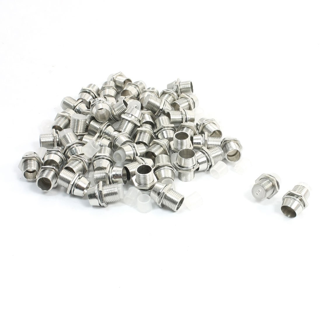 Uxcell Light Sourcing Map 50 Pcs 13Mm Long Led Lamp Holder For 5Mm Emitting Diode