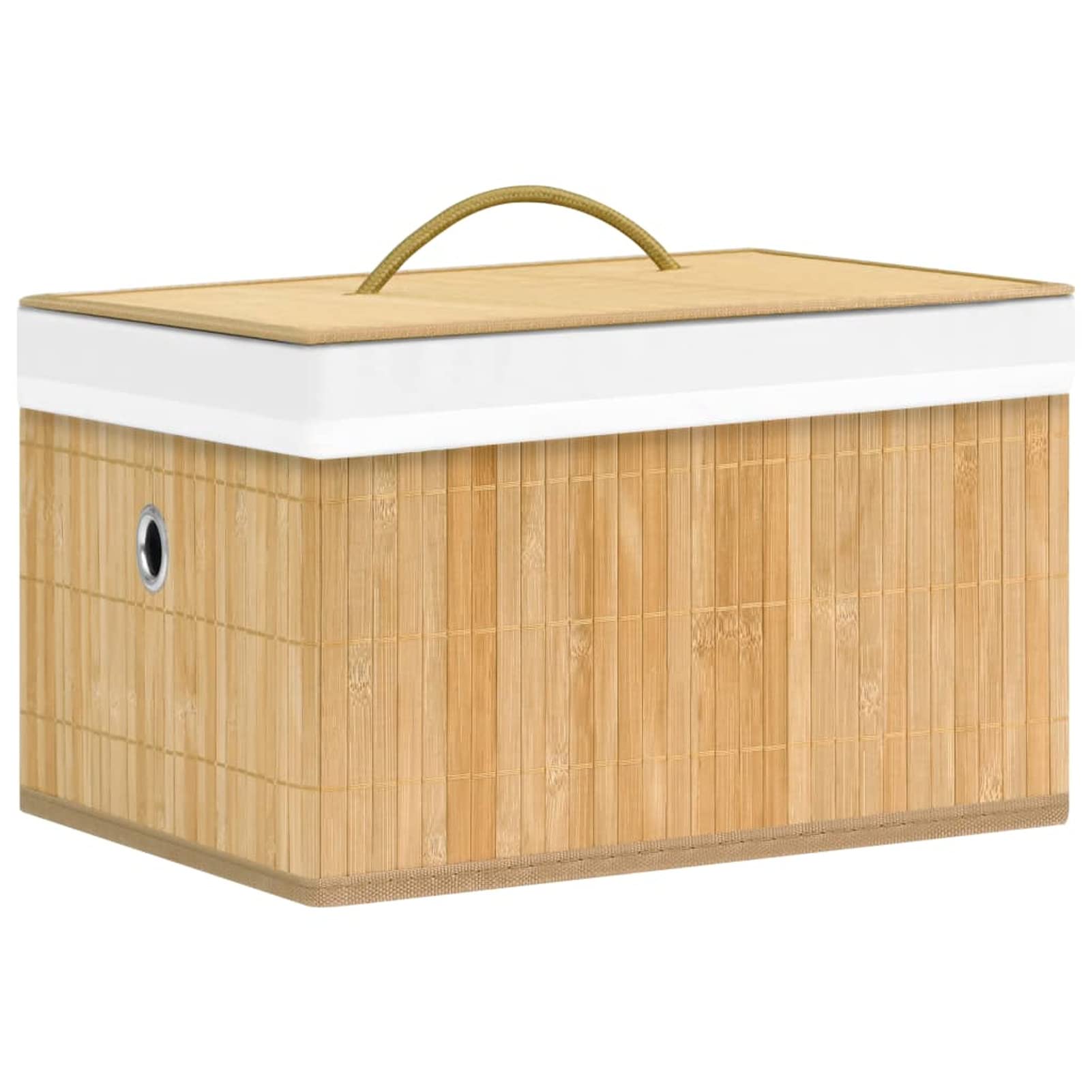 Bambus Aufbewahrungsboxen 4 STK Spielzeugkiste, Aufbewahrungskiste, Kleideraufbewahrung, Kleideraufbewahrung & Organisation,