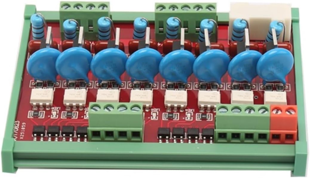 8 Channel PLC Amplifying Board Protection AC Silicon controllable Optocoupler Isolation Board Output Board JR-8K SCR Module(PNP Input)