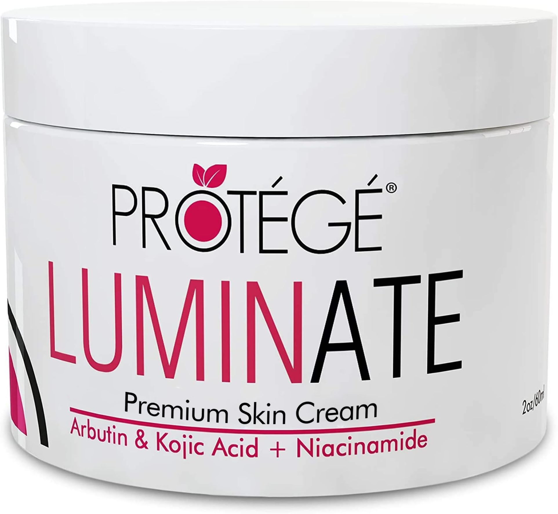 PROTÉGÉ Skin Lightening Cream with Arbutin, Kojic Acid and Niacinamide for Women and Men - 2oz