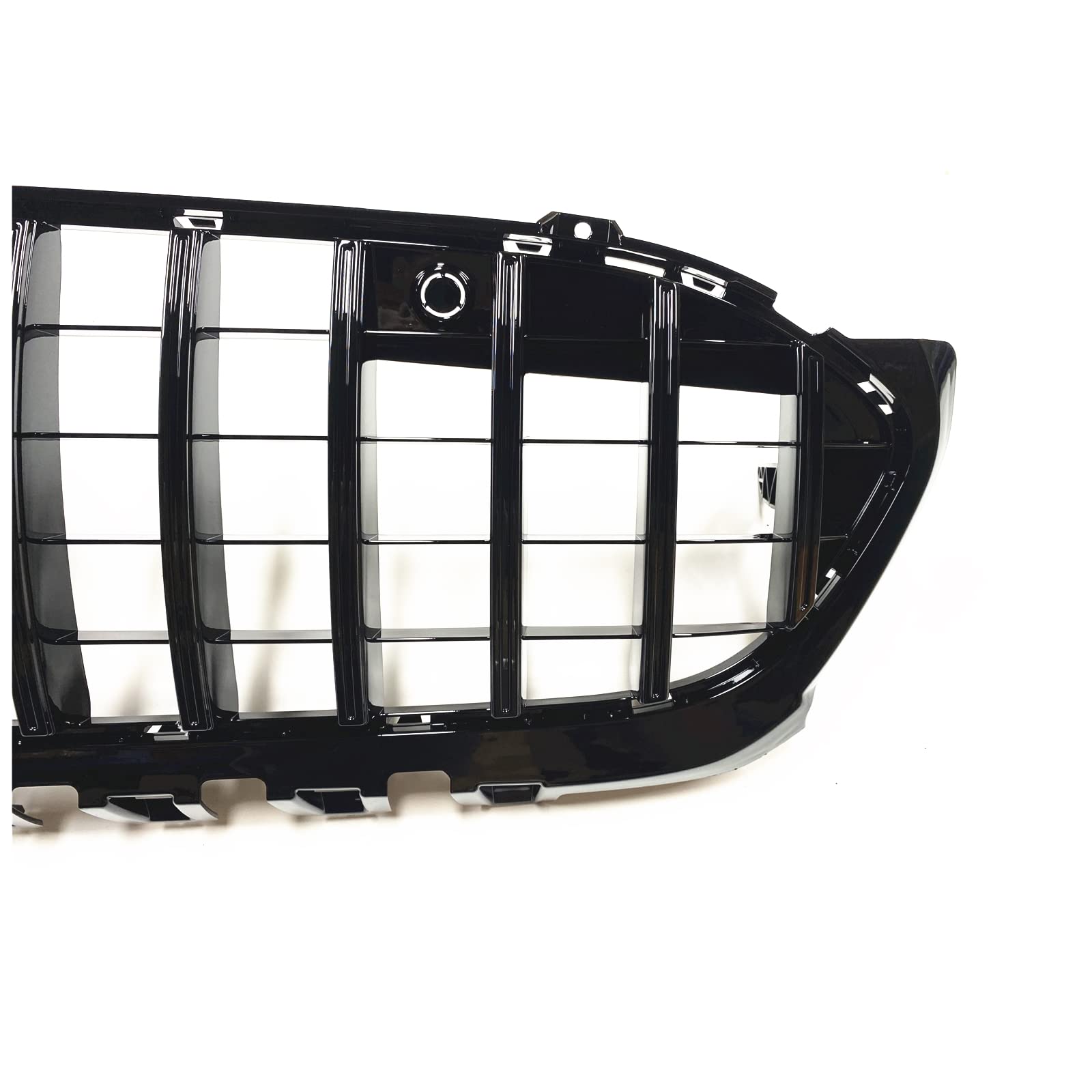 Kratka przednia do Mercedes W177 klasa A A200 A250 chrom GT R 2019-2022 srebrny czarny