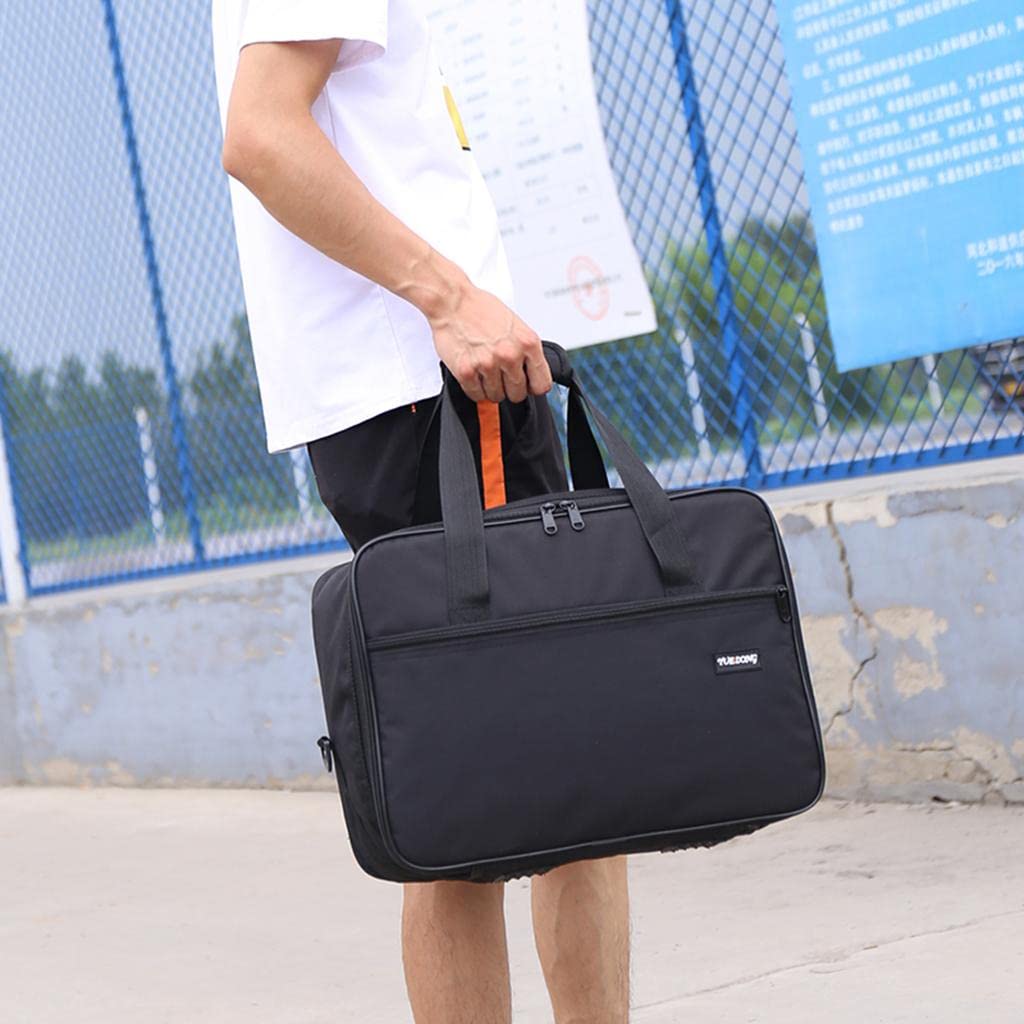 Custodia per Il Trasporto Del Pedale Della Doppia Grancassa con Tracolla, Nero, 42x31x19cm