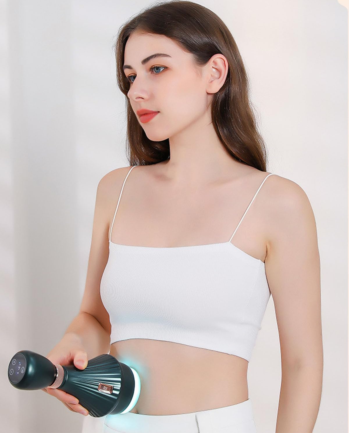 Instrumento de raspado Recargable, máquina de Masaje con ventosas Gua Sha eléctrica para aliviar el Dolor Muscular, desintoxicación Corporal e Instrumento de Belleza,Black