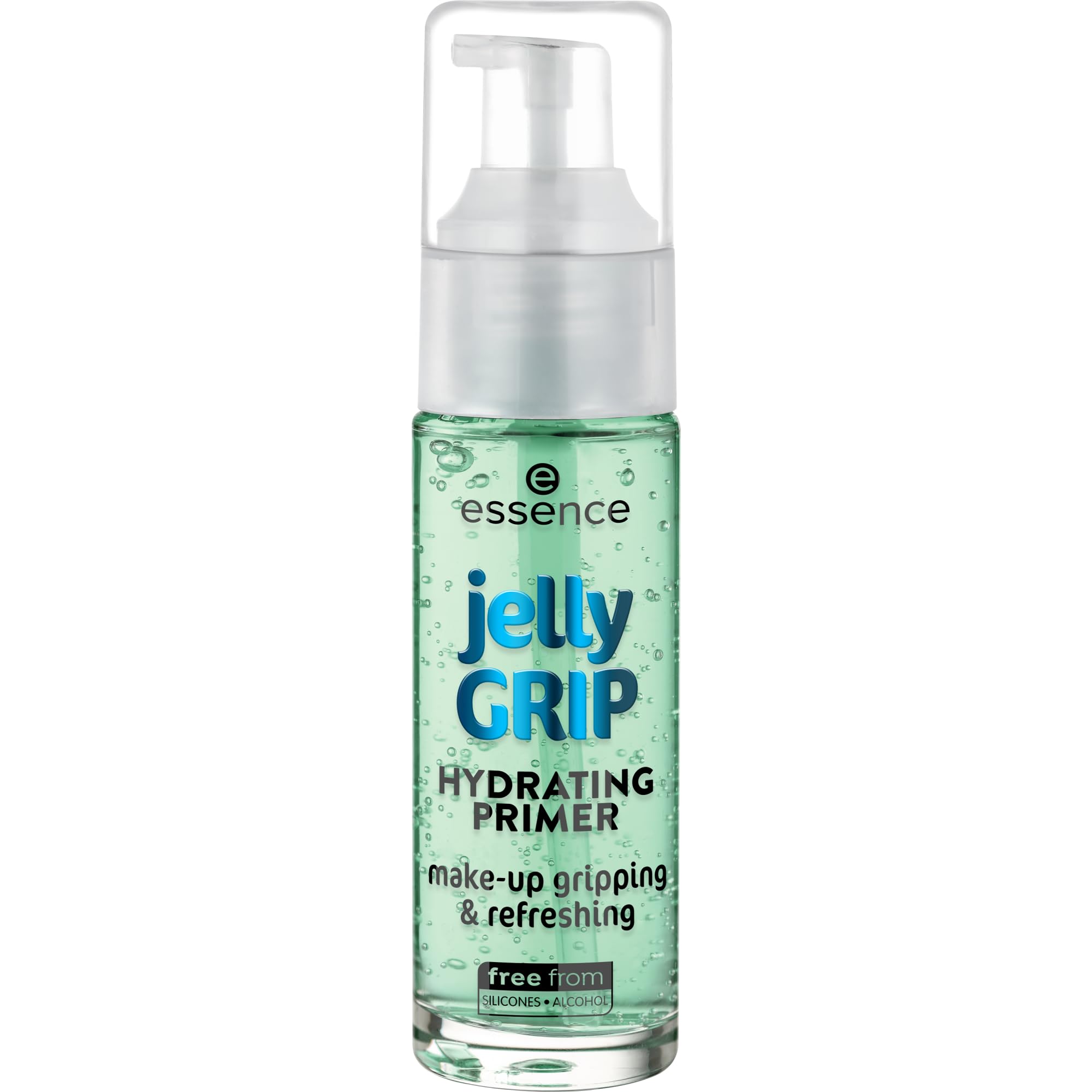 essence cosmetics essence jelly Grip Hydrating Primer, Green, Moisturising, Smoothing, Natural, for Dry Skin, Vegan, Paraben-Free, Nanoparticles Free, Gluten-Free, Pack of 3 (3 x 29 ml) - Image 2