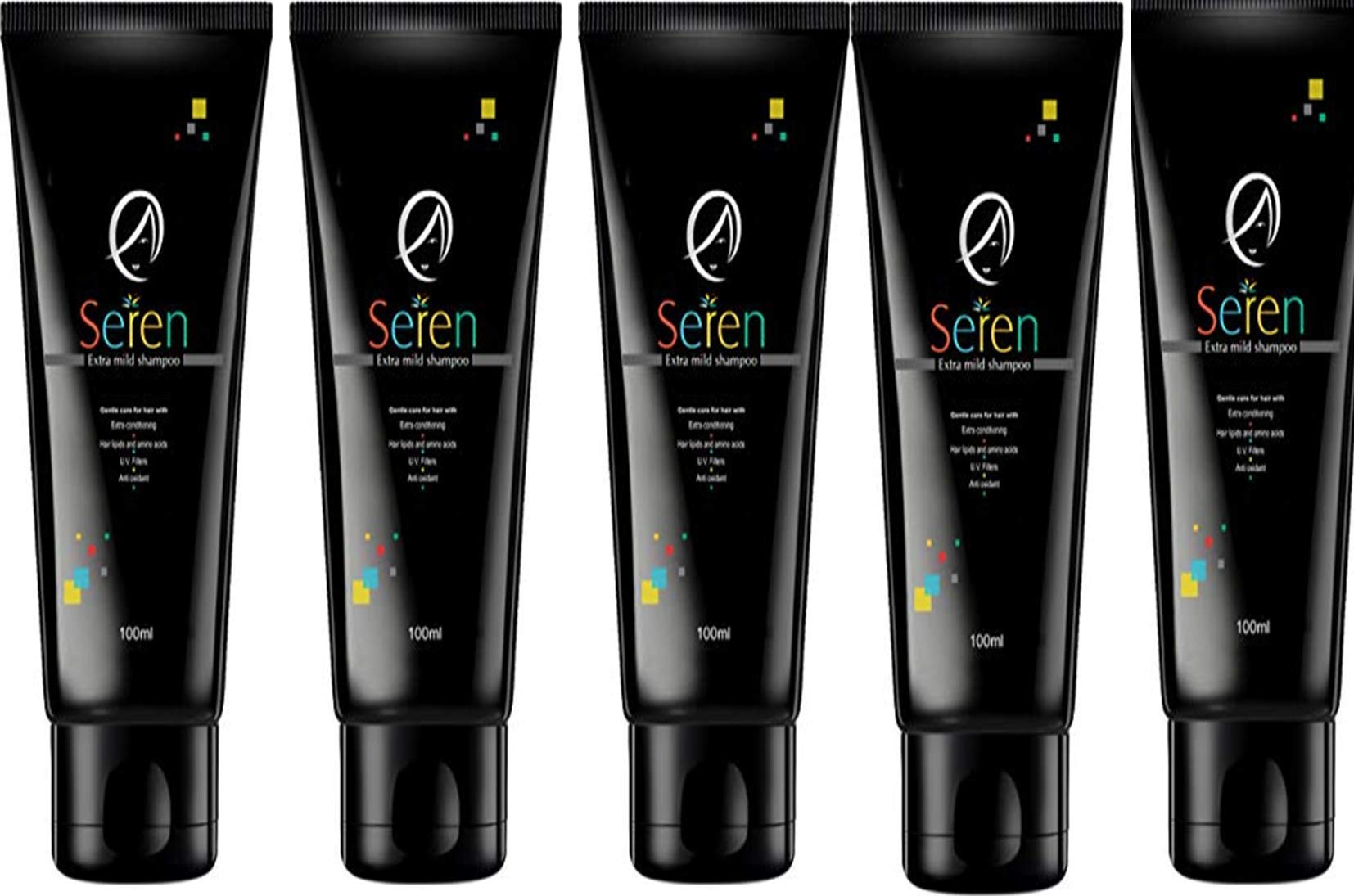 Ethiglo Seren Extra Mild Shampoo 100Ml : Pack Of 5