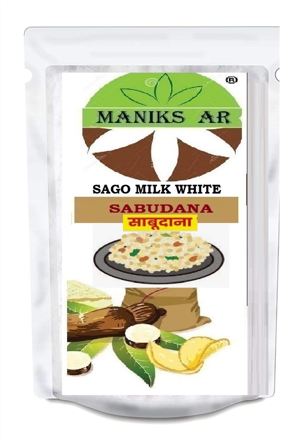 Sago Sabudana Milk White Regular 2 Kgs Gluten Free, Non-GMO, Additive Free - MANIKS AR (1 + 1) Kgs (B0C9T6CF3N) Amazon Price History, Amazon Price Tracker