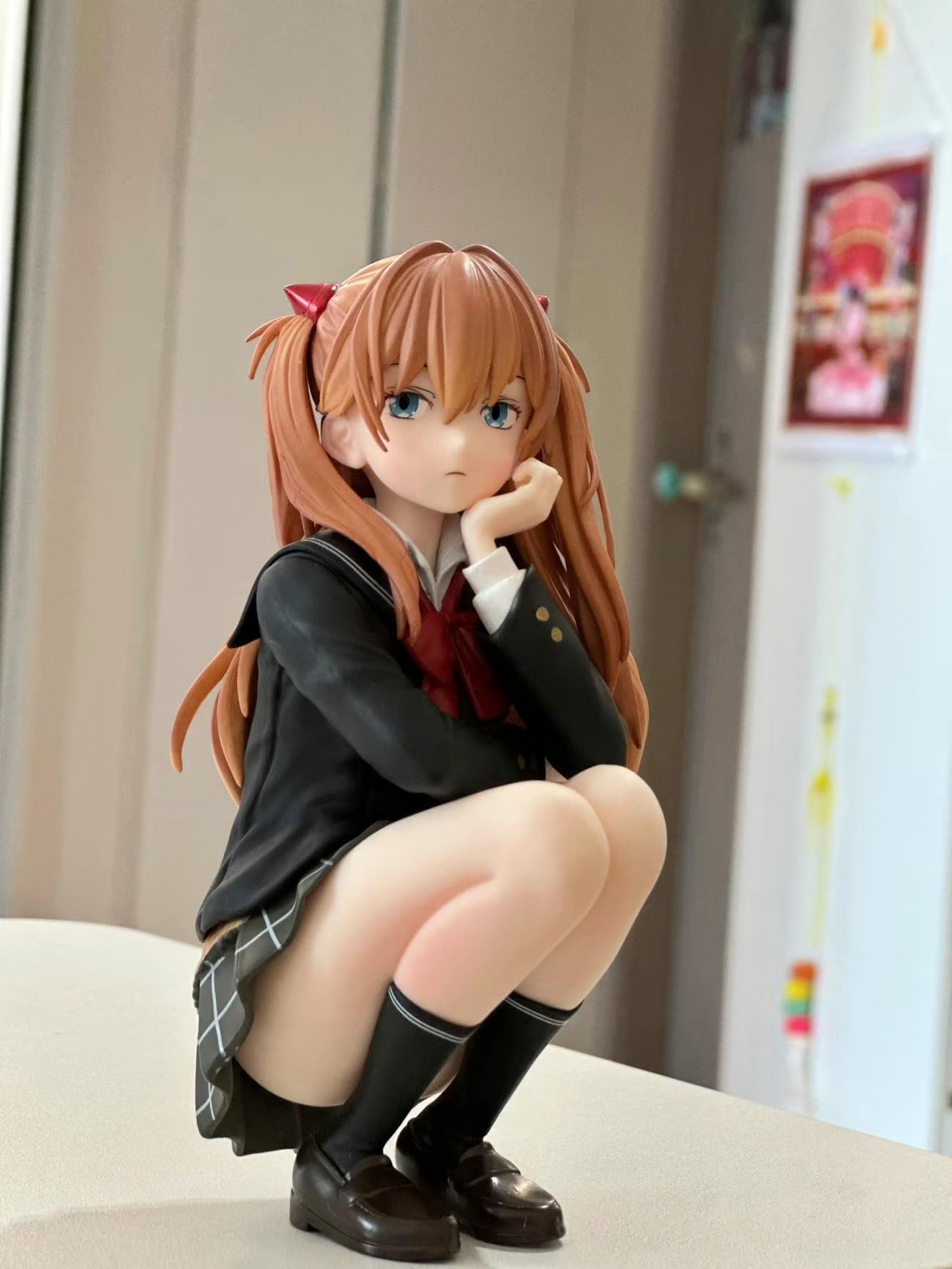 Amazon.co.jp: 新世紀エヴァンゲリオン アスカ 制服 フィギュア