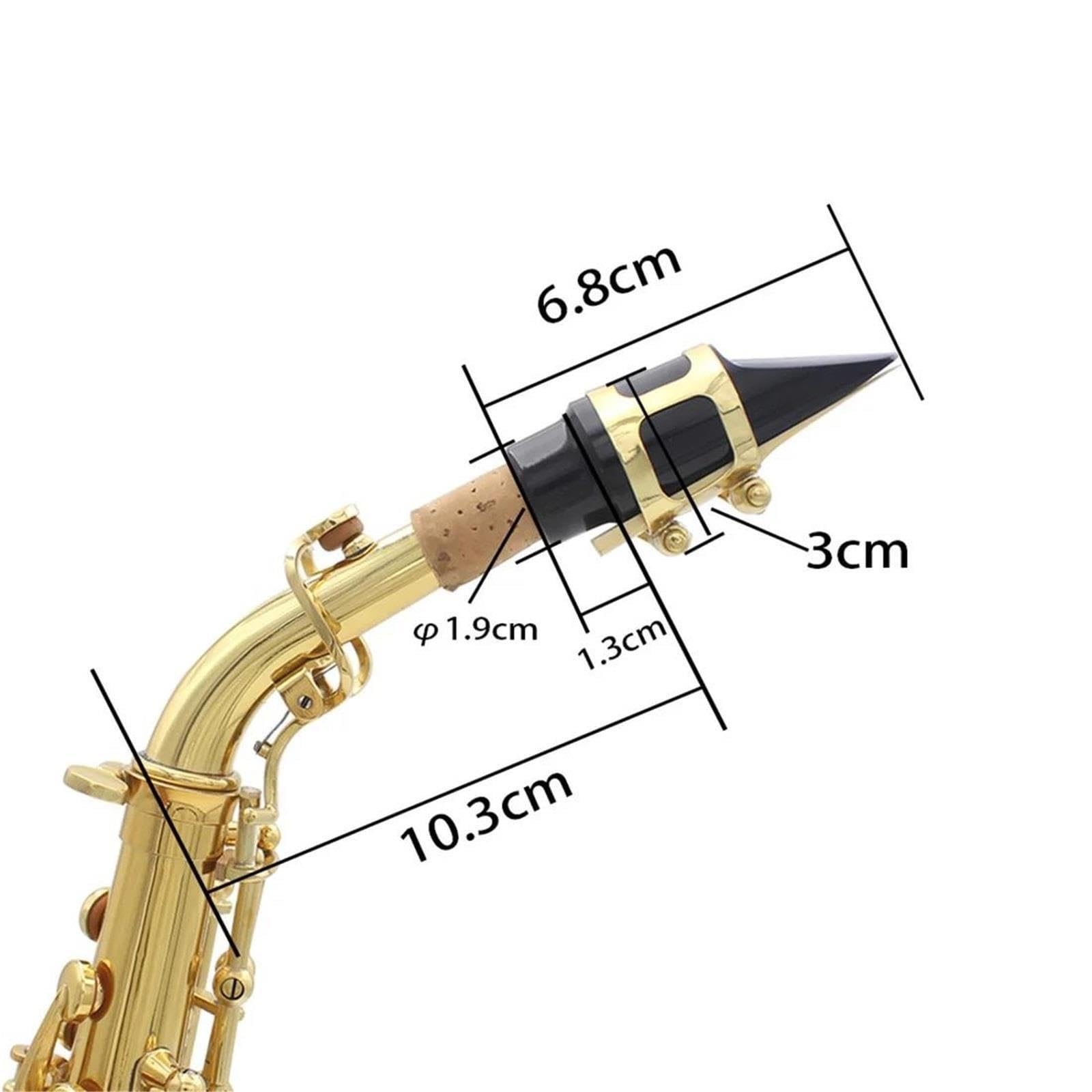 Saxophone Saxophone B Plat Laiton Avec Manche Etui