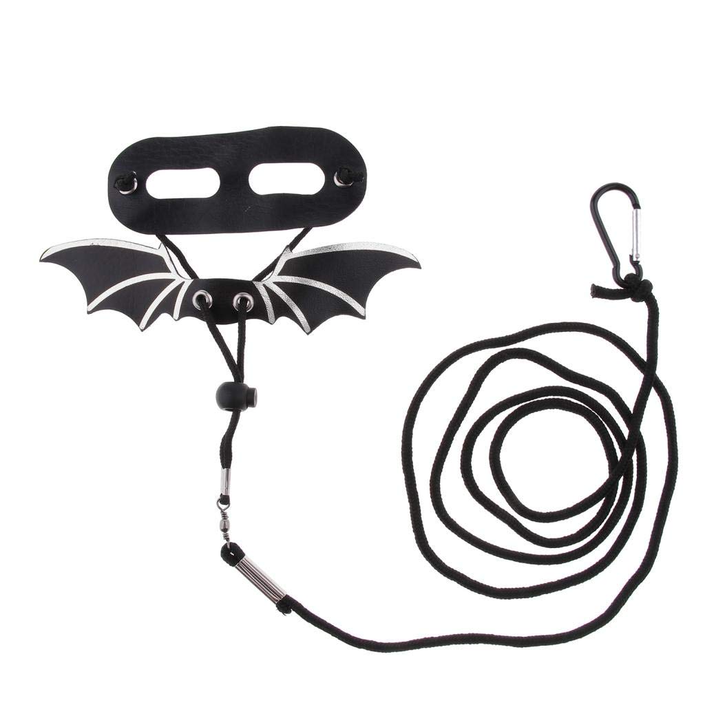 MYADDICTION Reptile Lizard Parrot Bird Harness Leash Anti-bite Rope Leash Black+Silver-M (B0CHYZR5W5) Amazon Price History, Amazon Price Tracker