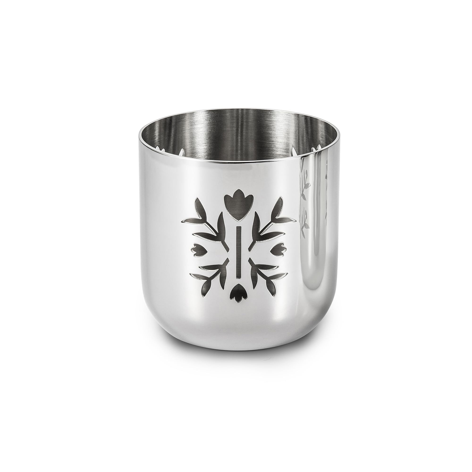Robert Welch Meadow Bouquet Tealight Holder. Made from Stainless Steel.