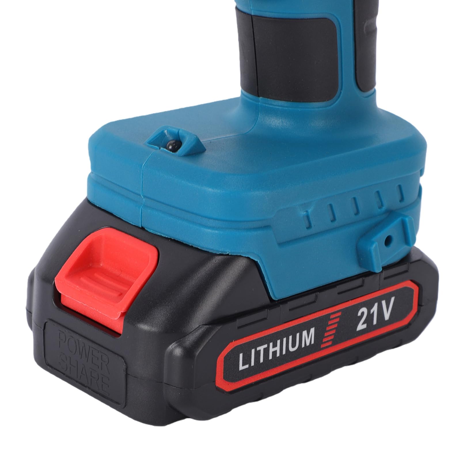 YWBL-WH Pistola Atornilladora Inalámbrica para Paneles de Yeso, Destornillador Eléctrico de 45 Nm de Torsión de 4200 RPM con Batería de 4000 MAh y Caja de Herramientas, para