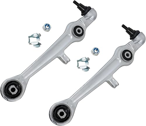 Miniatura 52 de Detroit Axle -2 brazos de control delanteros inferiores para Chevy Trailblazer EXT GMC Envoy XL XUV Buick Rainier Ascender 9-7X Bravada, 2 brazos de