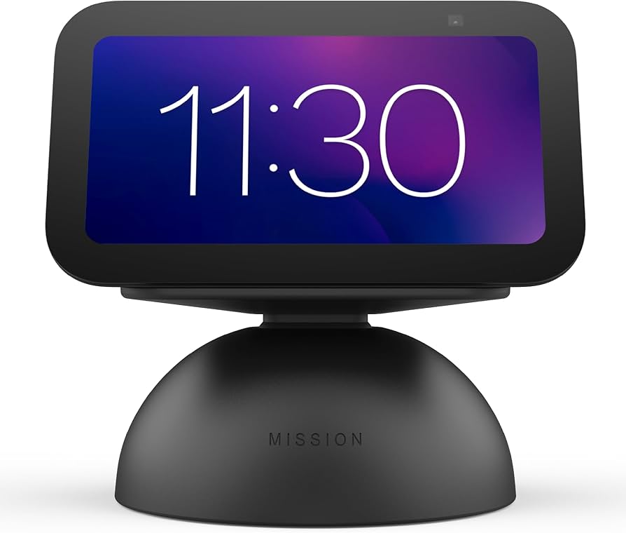 Amazon.com: Mission 2-in-1 Tilt & Battery Stand for Echo Show 5