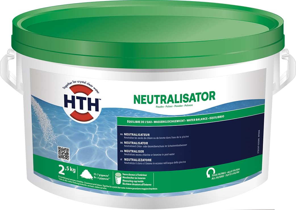 HTH Neutralisateur, élimine Le Chlore dans la Piscine