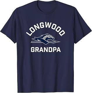 Longwood University Lancers Arched Grandpa T-Shirt