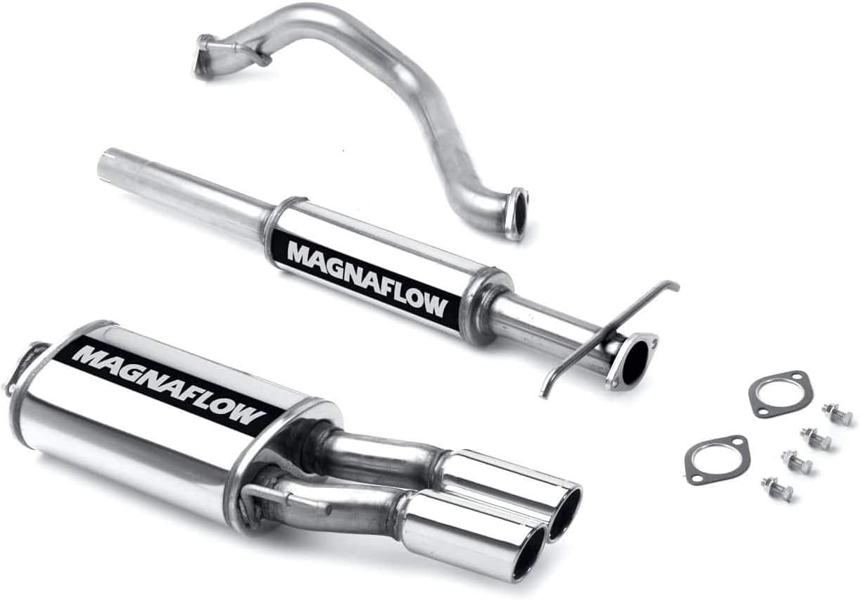 MagnaFlow Performance Exhaust System 15670: Cat-Back, Touring Series, Compatible with 1993-1999 Volkswagen Golf